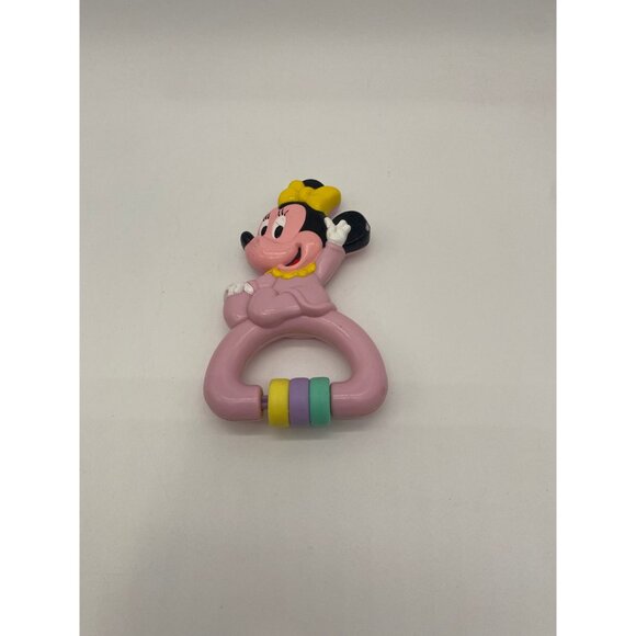 1990 Playskool Disney Minnie Mouse Rattle Toy - Picture 7 of 7